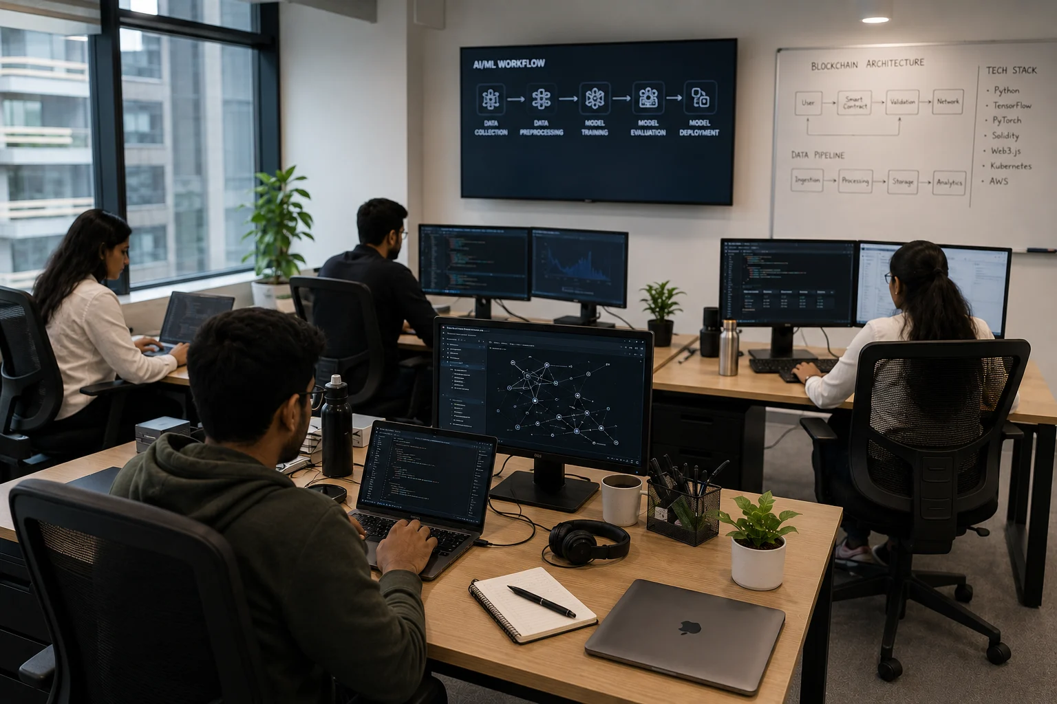 AI/ML, Blockchain, & Data Engineers