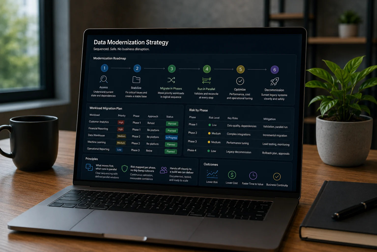Data modernization strategy