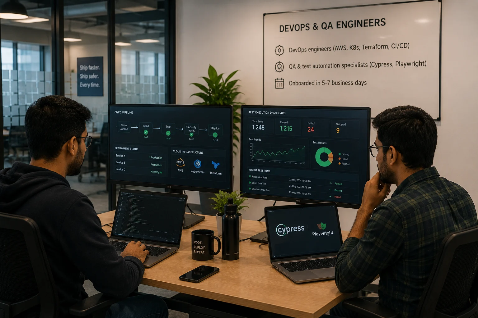 DevOps & QA Engineers