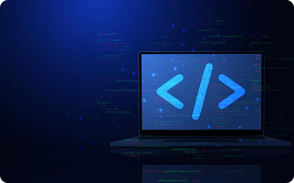 Frontend and backend development image