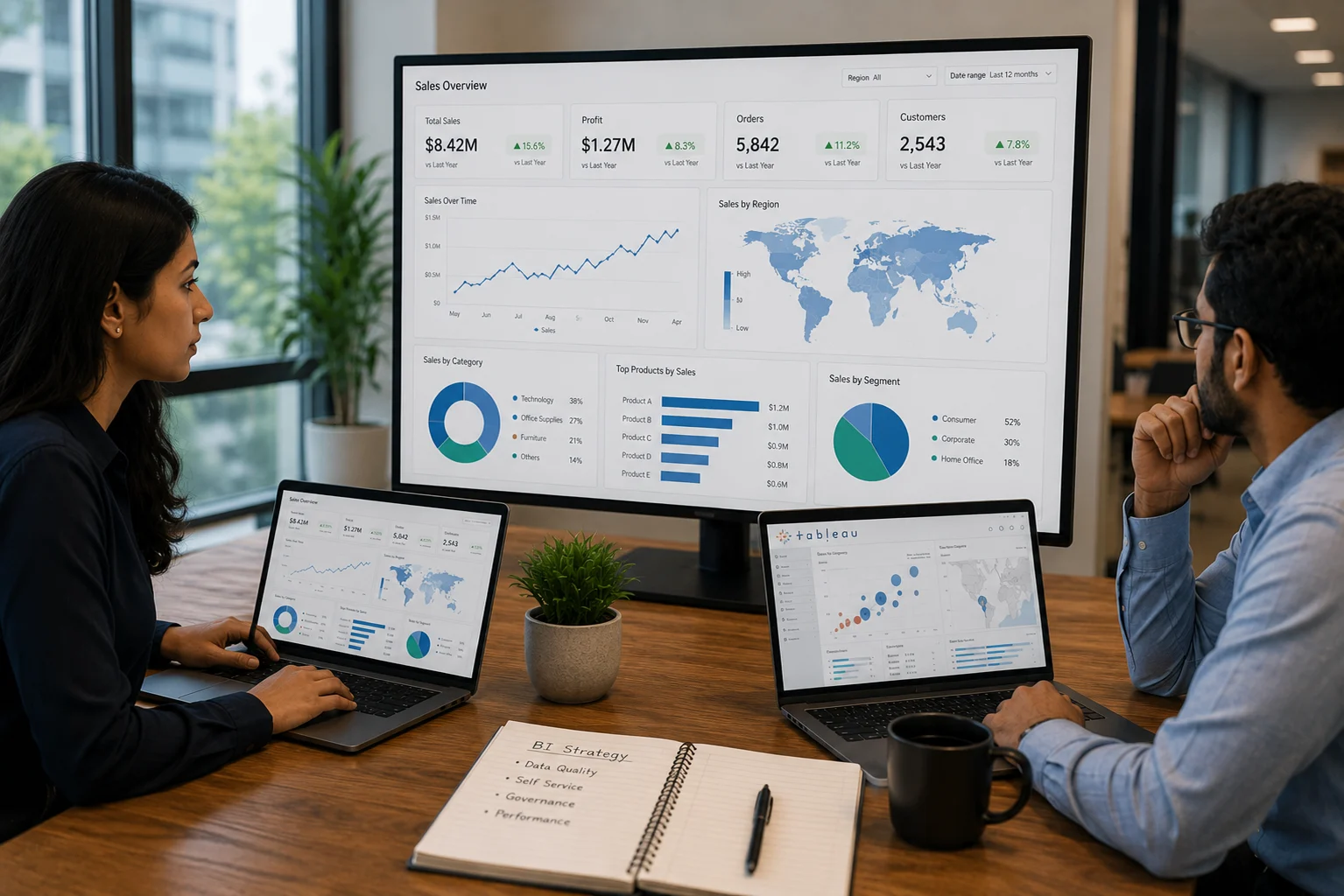 Power BI & Tableau Expertise