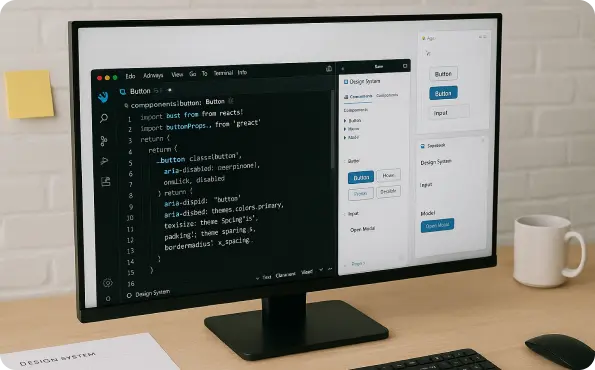 ReactJS design system image